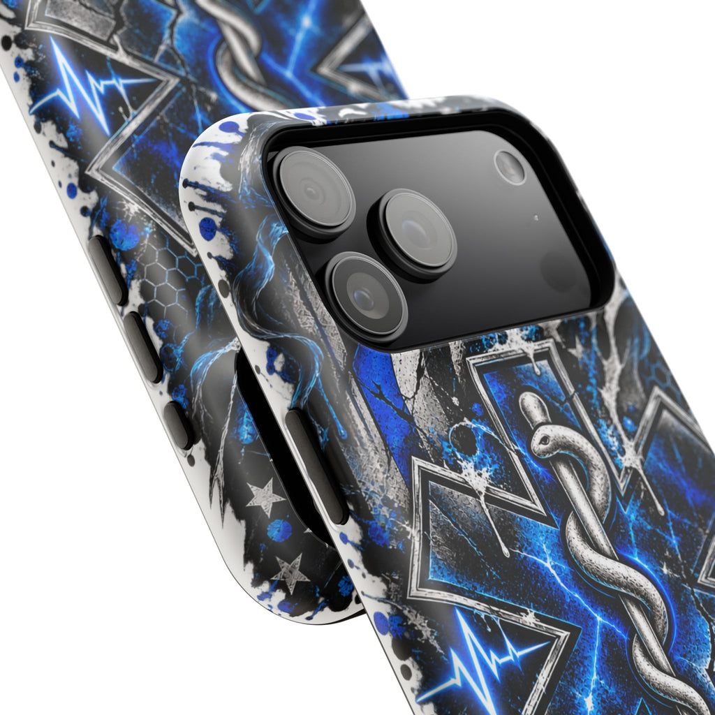 First Responder Strong | Distressed Star of Life EMS Phone Case