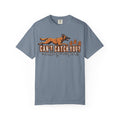 Can't Catch You? Challenge Accepted! | Christmas K9 Comfort Colors® T-Shirt | Funny Working Dog Holiday Tee