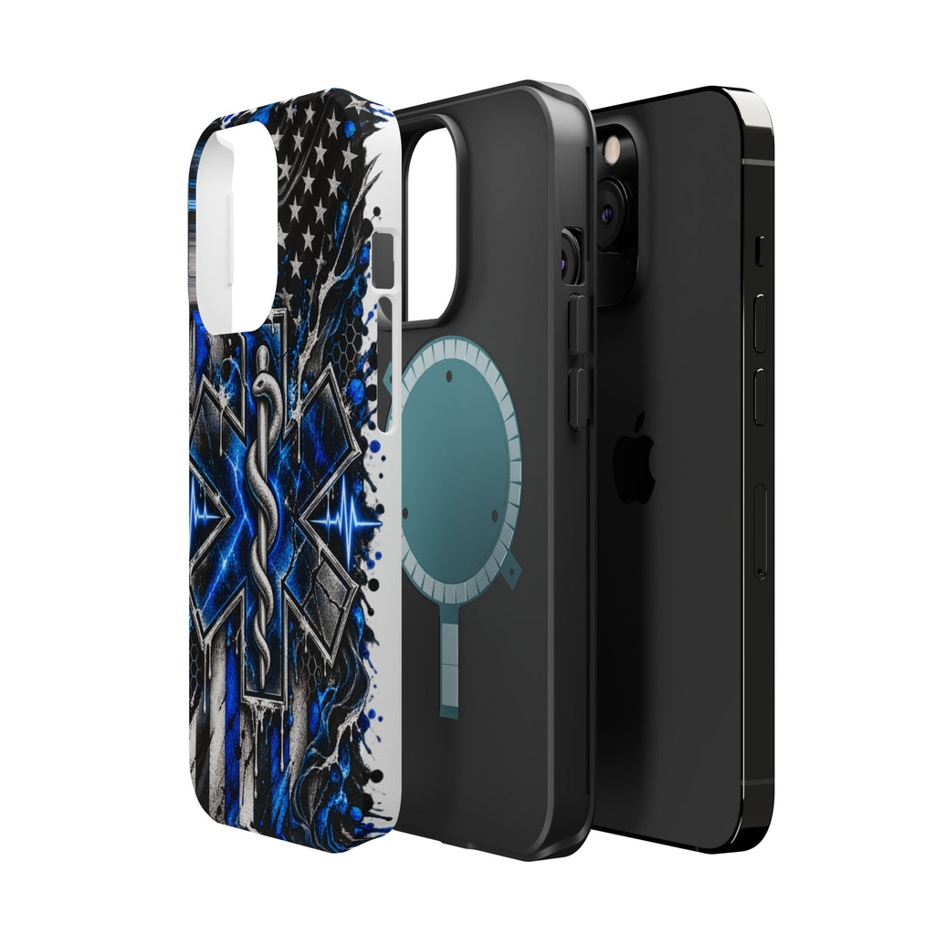 First Responder Strong | Distressed Star of Life EMS Phone Case