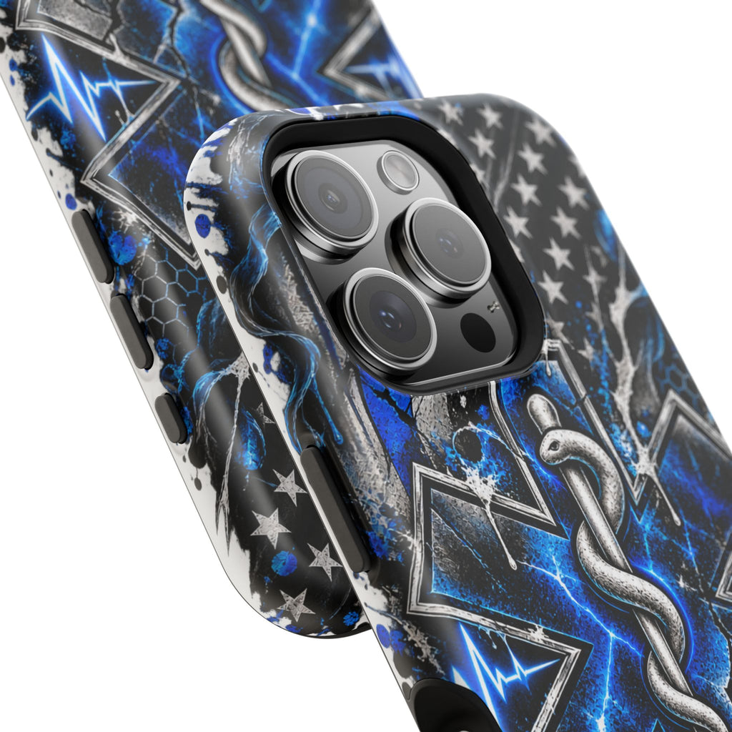 First Responder Strong | Distressed Star of Life EMS Phone Case