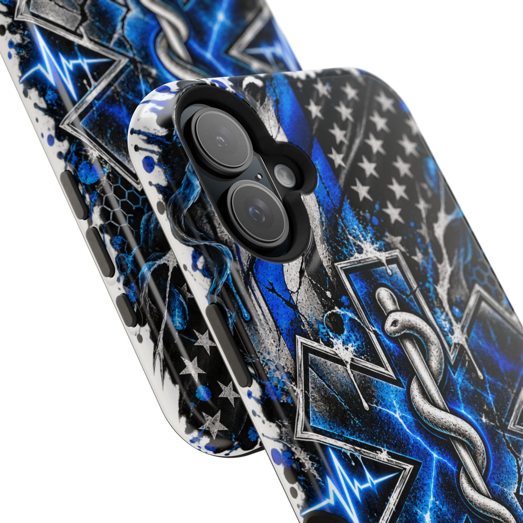 First Responder Strong | Distressed Star of Life EMS Phone Case