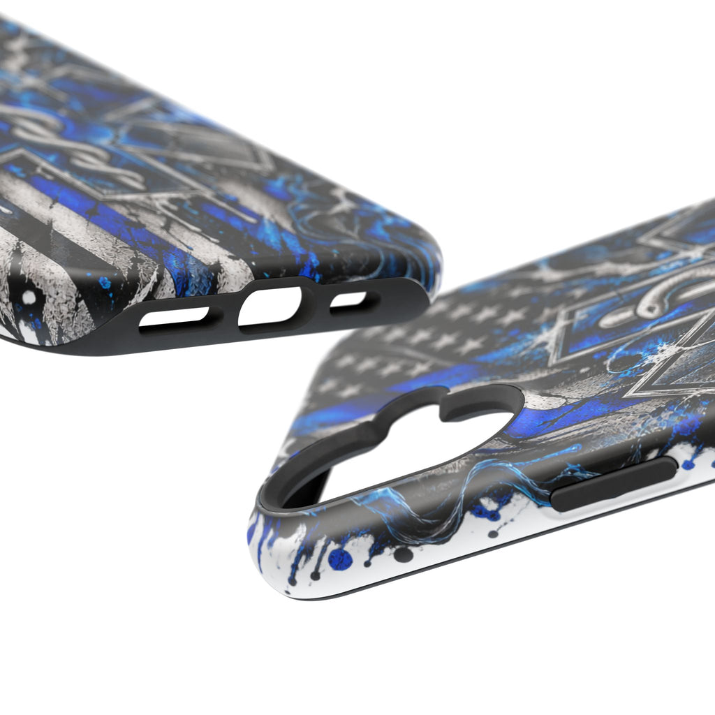 First Responder Strong | Distressed Star of Life EMS Phone Case