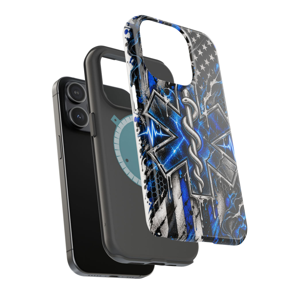 First Responder Strong | Distressed Star of Life EMS Phone Case