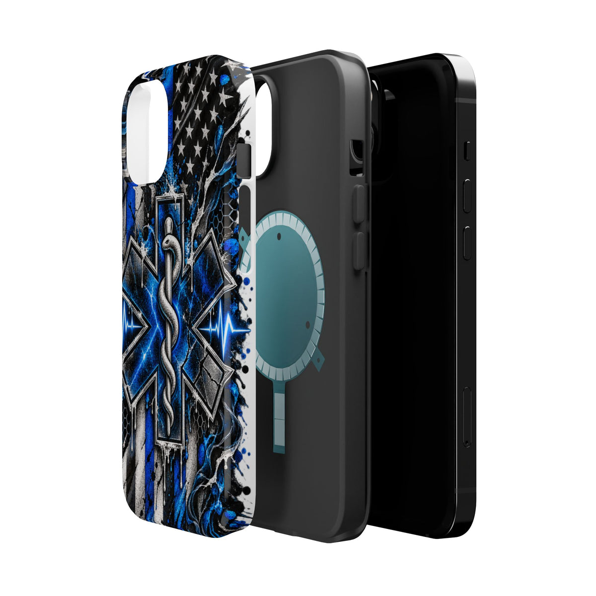 First Responder Strong | Distressed Star of Life EMS Phone Case