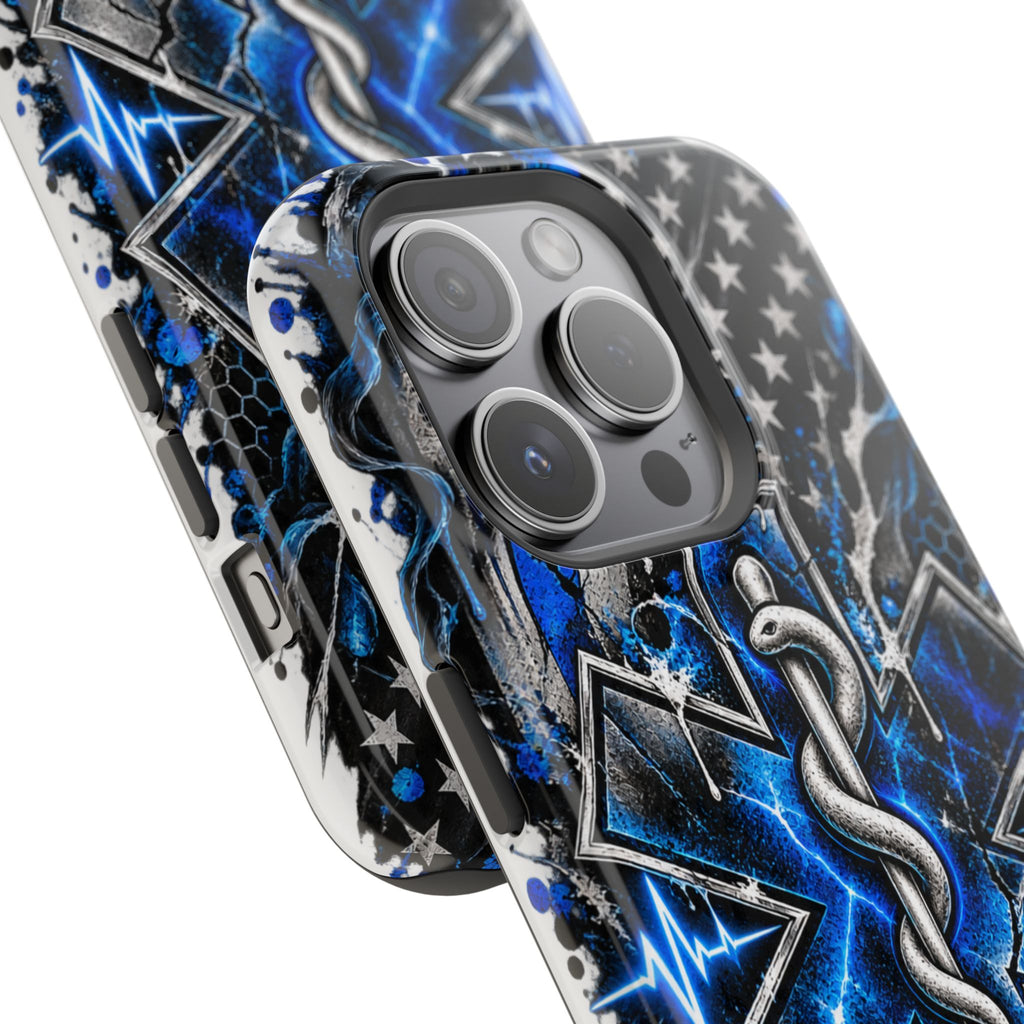 First Responder Strong | Distressed Star of Life EMS Phone Case