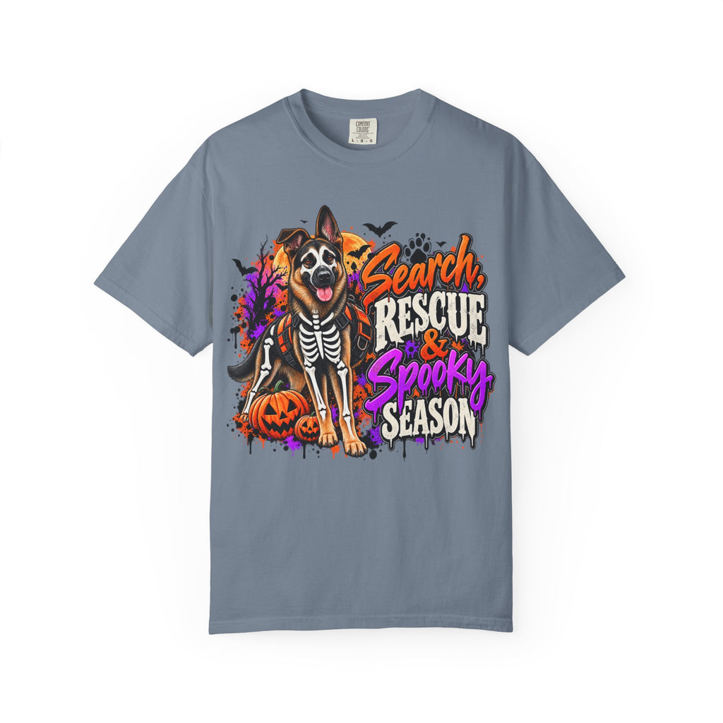 Search, Rescue & Spooky Season | Halloween K9 Graphic Tee
