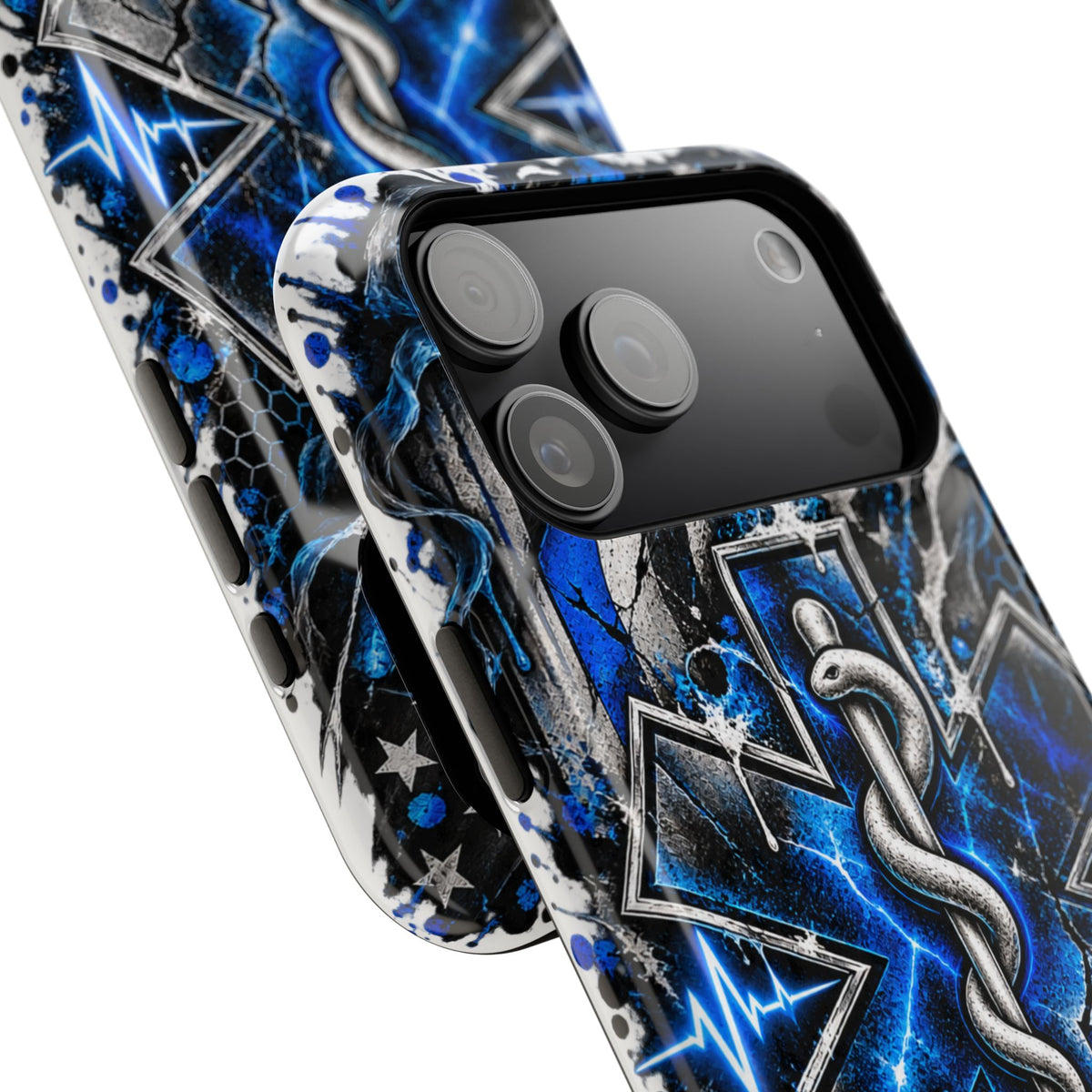 First Responder Strong | Distressed Star of Life EMS Phone Case
