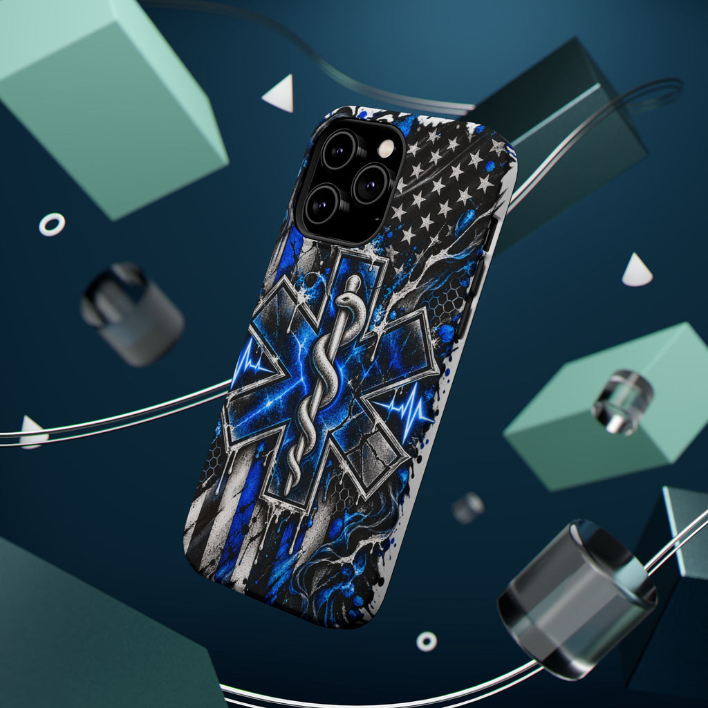 First Responder Strong | Distressed Star of Life EMS Phone Case