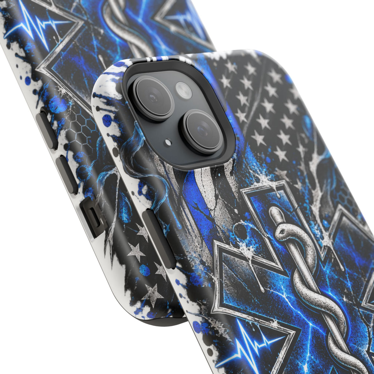 First Responder Strong | Distressed Star of Life EMS Phone Case