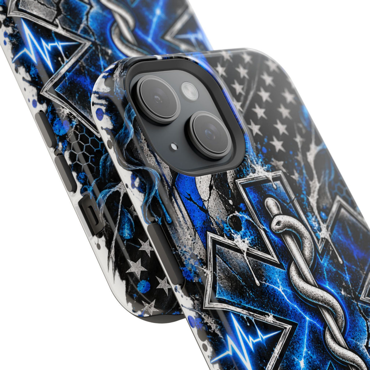 First Responder Strong | Distressed Star of Life EMS Phone Case