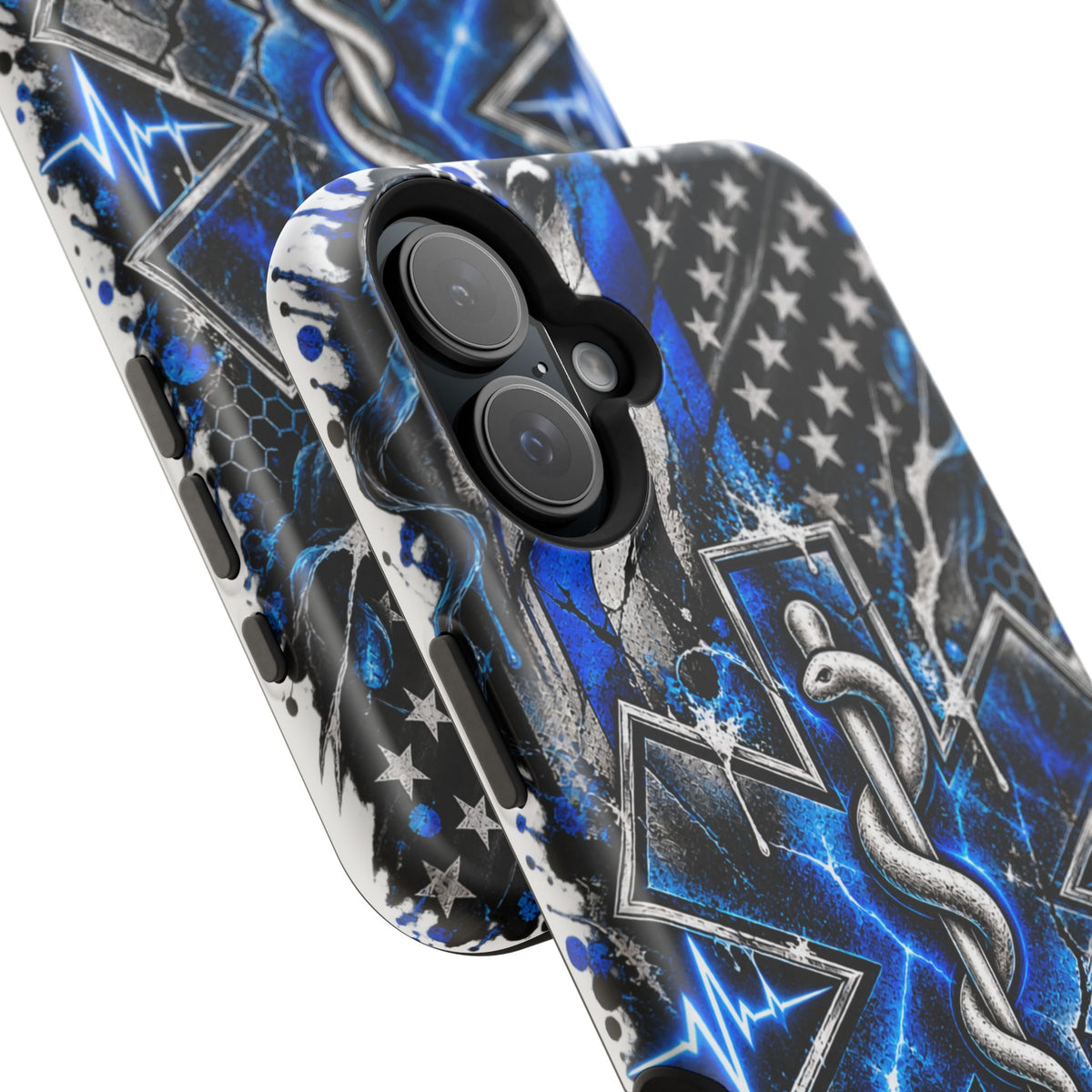 First Responder Strong | Distressed Star of Life EMS Phone Case
