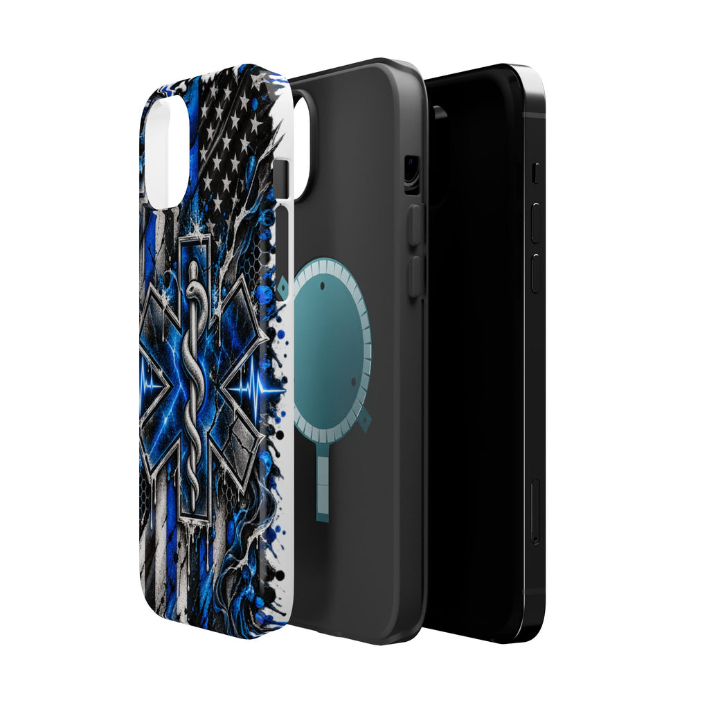 First Responder Strong | Distressed Star of Life EMS Phone Case