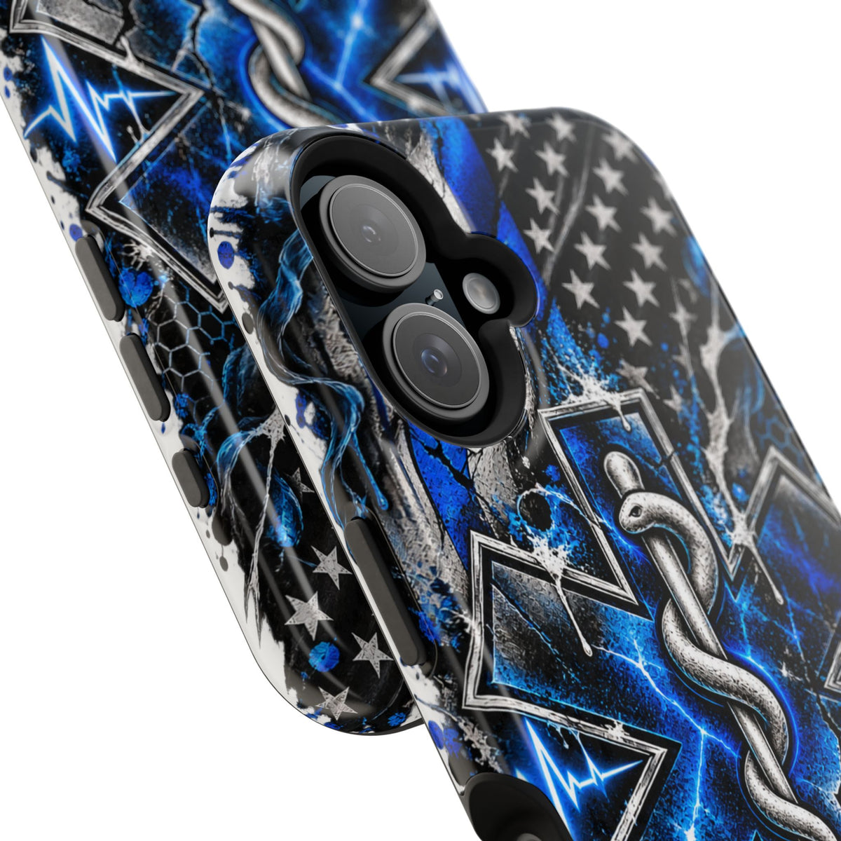 First Responder Strong | Distressed Star of Life EMS Phone Case