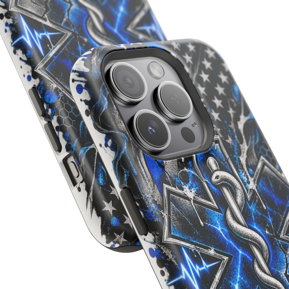 First Responder Strong | Distressed Star of Life EMS Phone Case