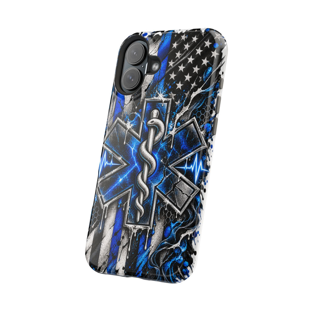 First Responder Strong | Distressed Star of Life EMS Phone Case