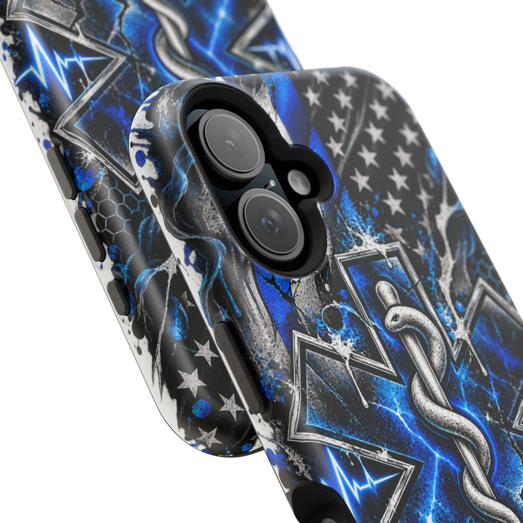 First Responder Strong | Distressed Star of Life EMS Phone Case
