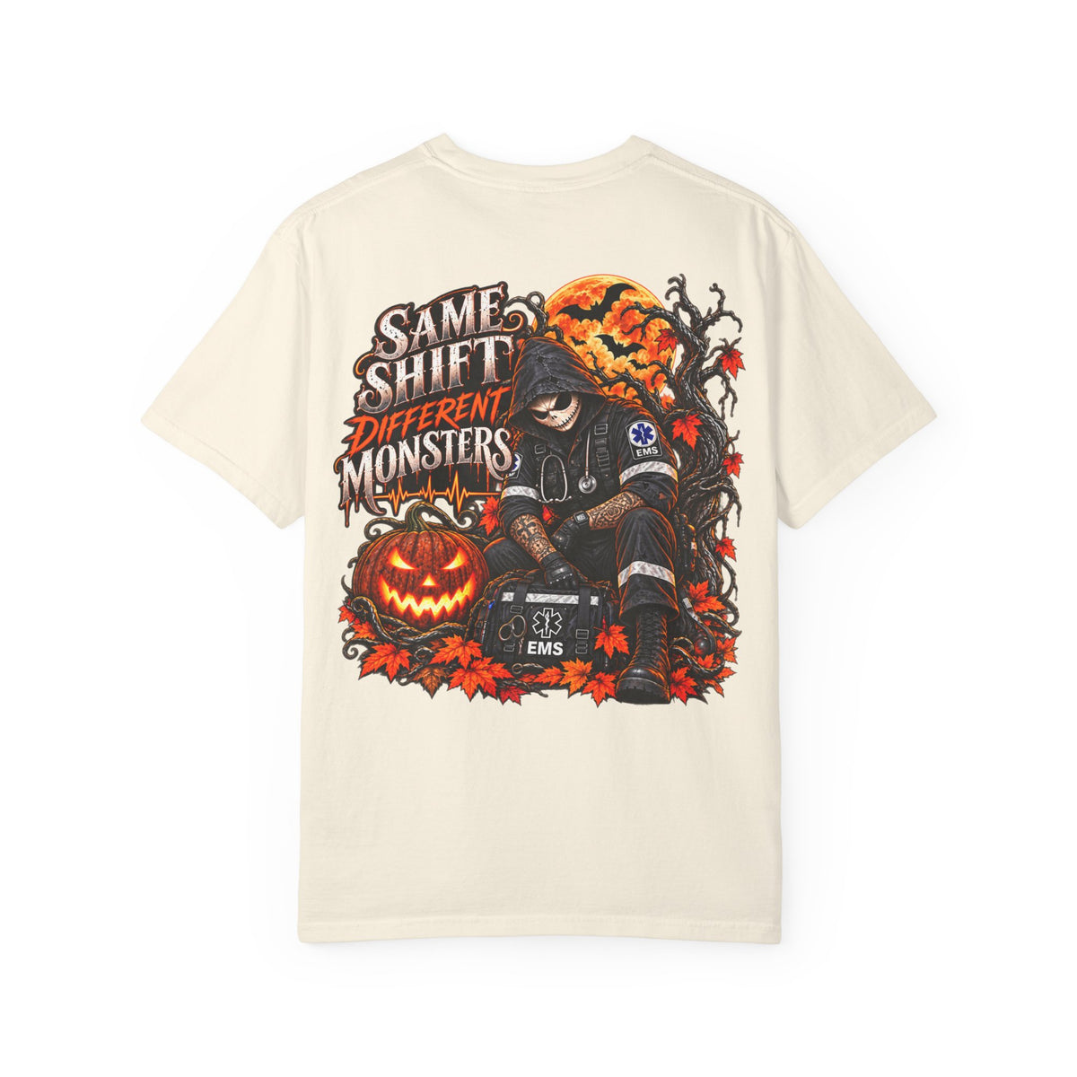 Same Shift Different Monsters | Halloween EMS Comfort Colors® T-Shirt