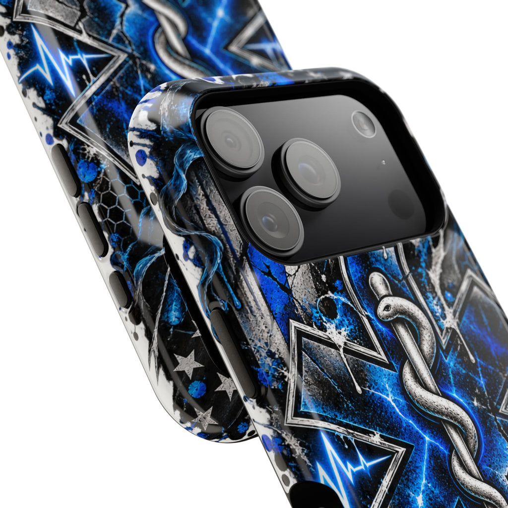 First Responder Strong | Distressed Star of Life EMS Phone Case
