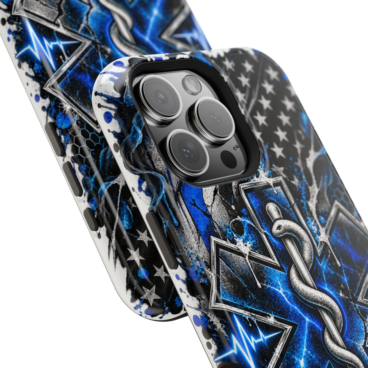 First Responder Strong | Distressed Star of Life EMS Phone Case