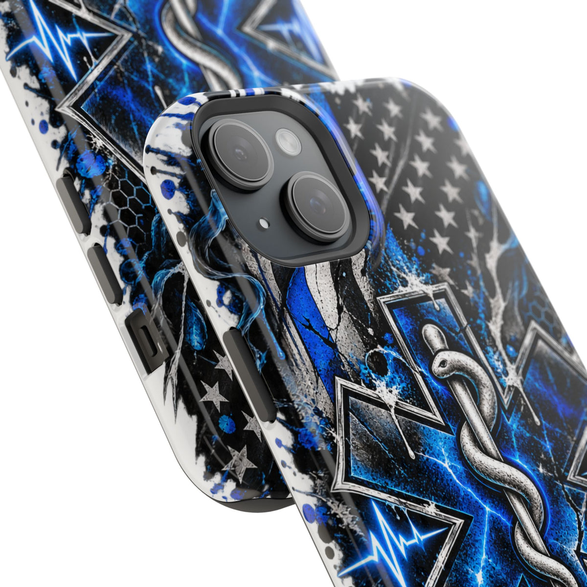 First Responder Strong | Distressed Star of Life EMS Phone Case