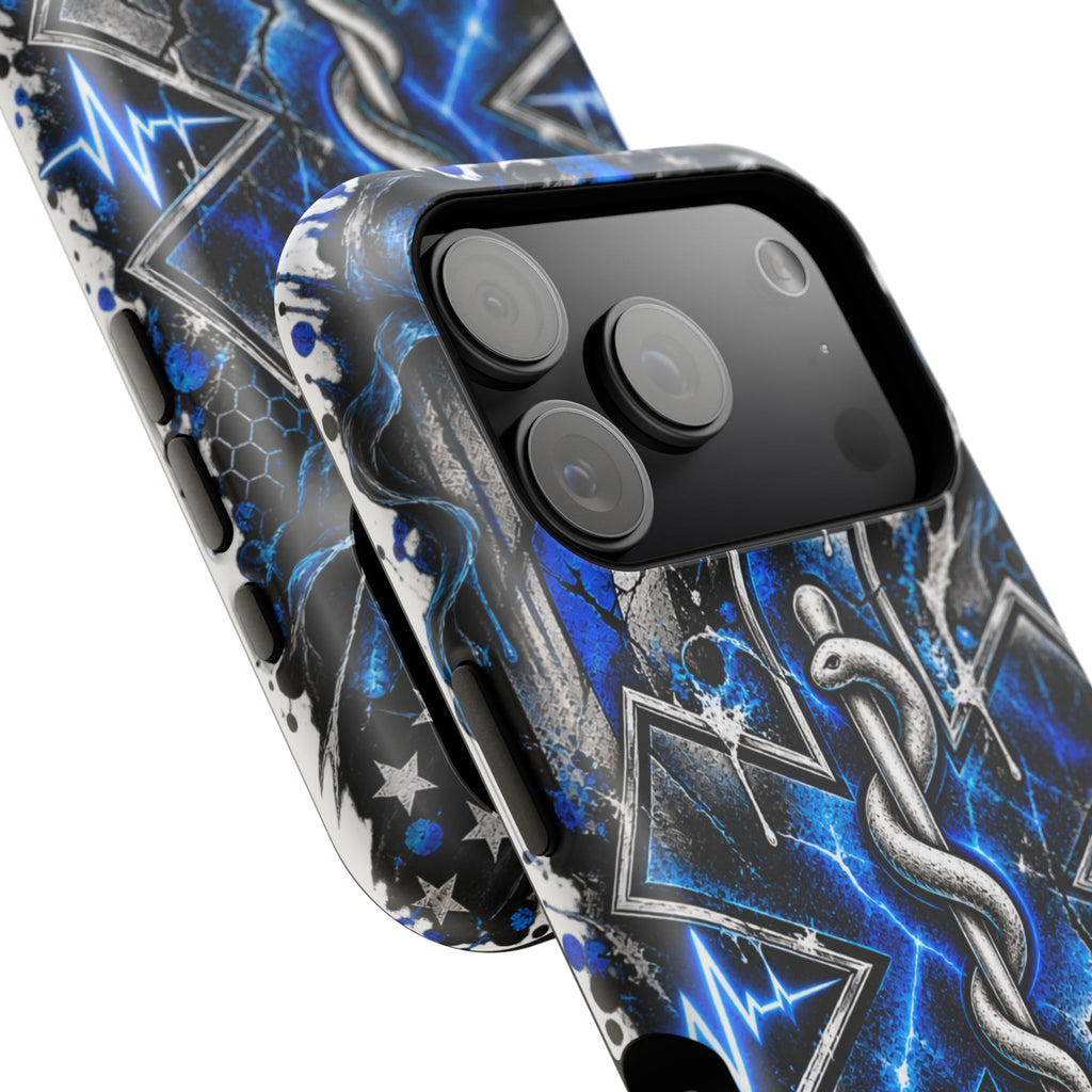 First Responder Strong | Distressed Star of Life EMS Phone Case
