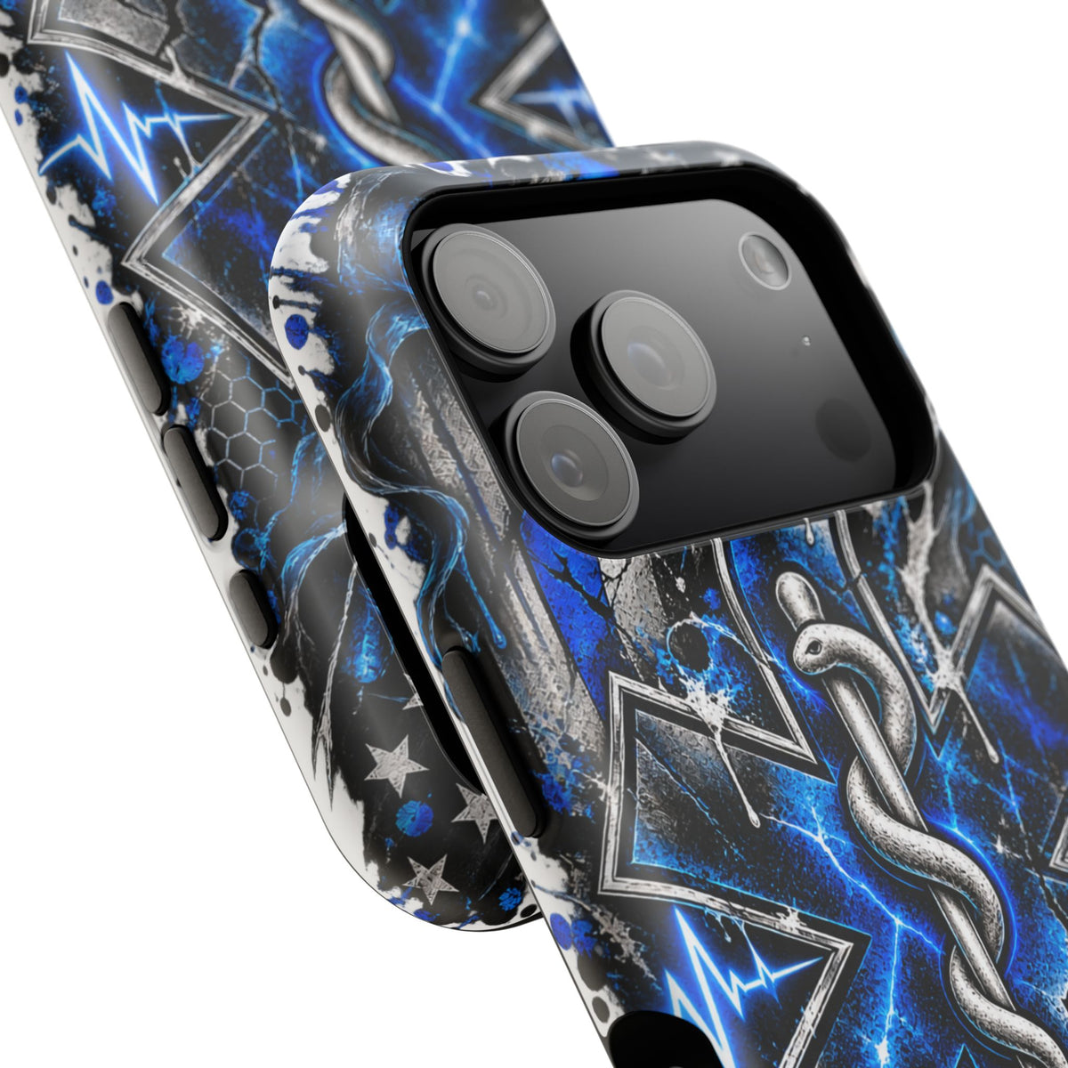 First Responder Strong | Distressed Star of Life EMS Phone Case