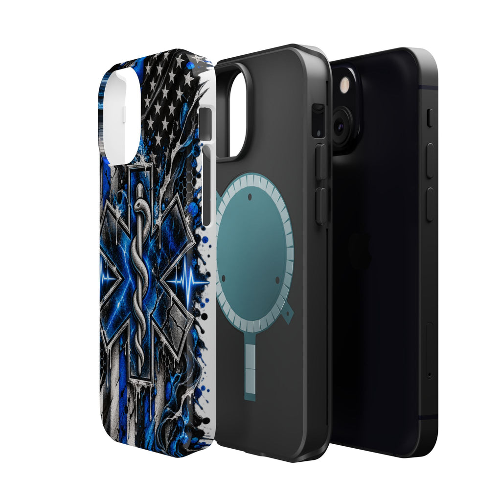 First Responder Strong | Distressed Star of Life EMS Phone Case