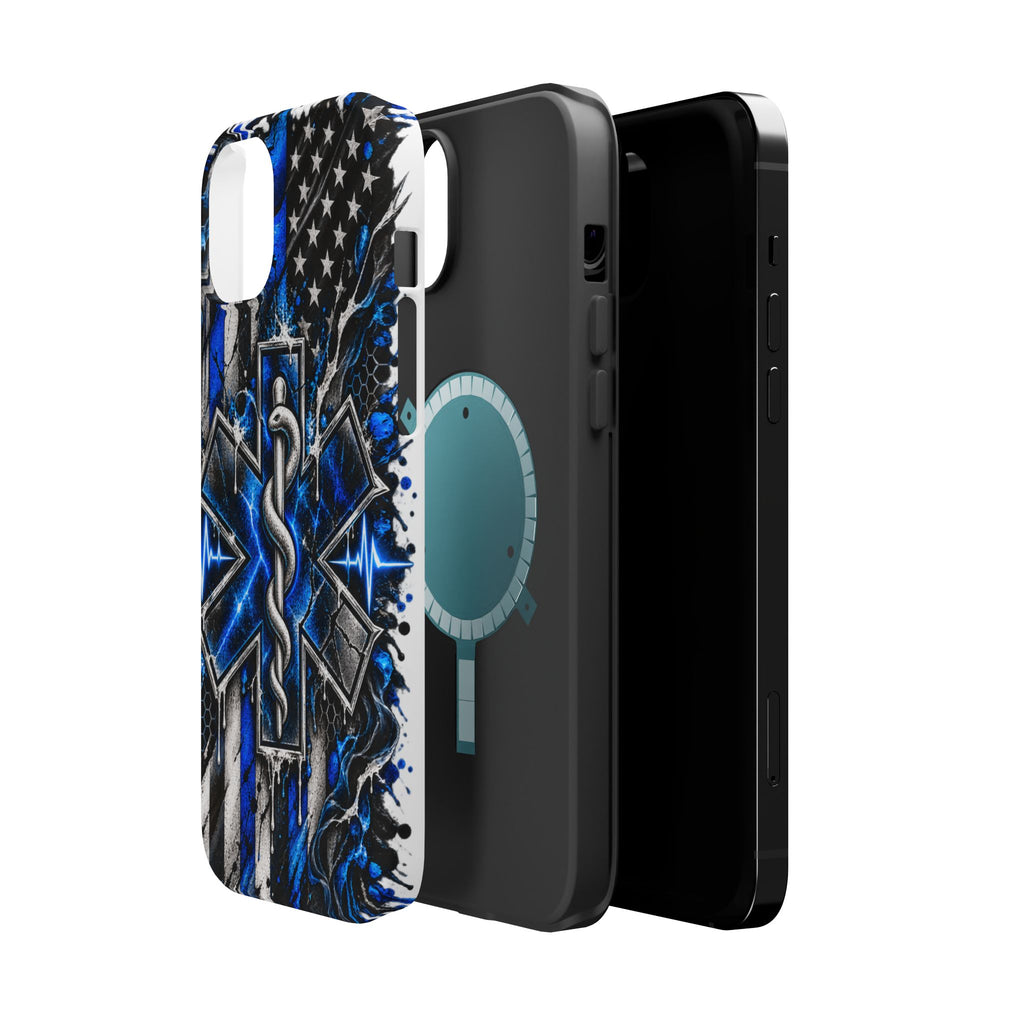 First Responder Strong | Distressed Star of Life EMS Phone Case