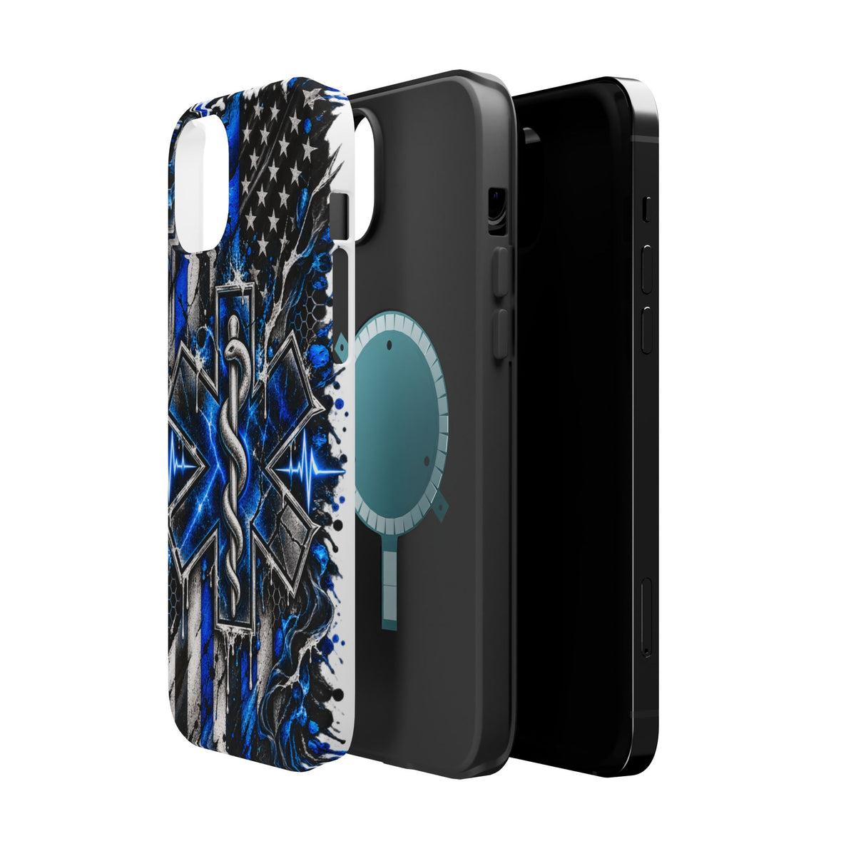 First Responder Strong | Distressed Star of Life EMS Phone Case
