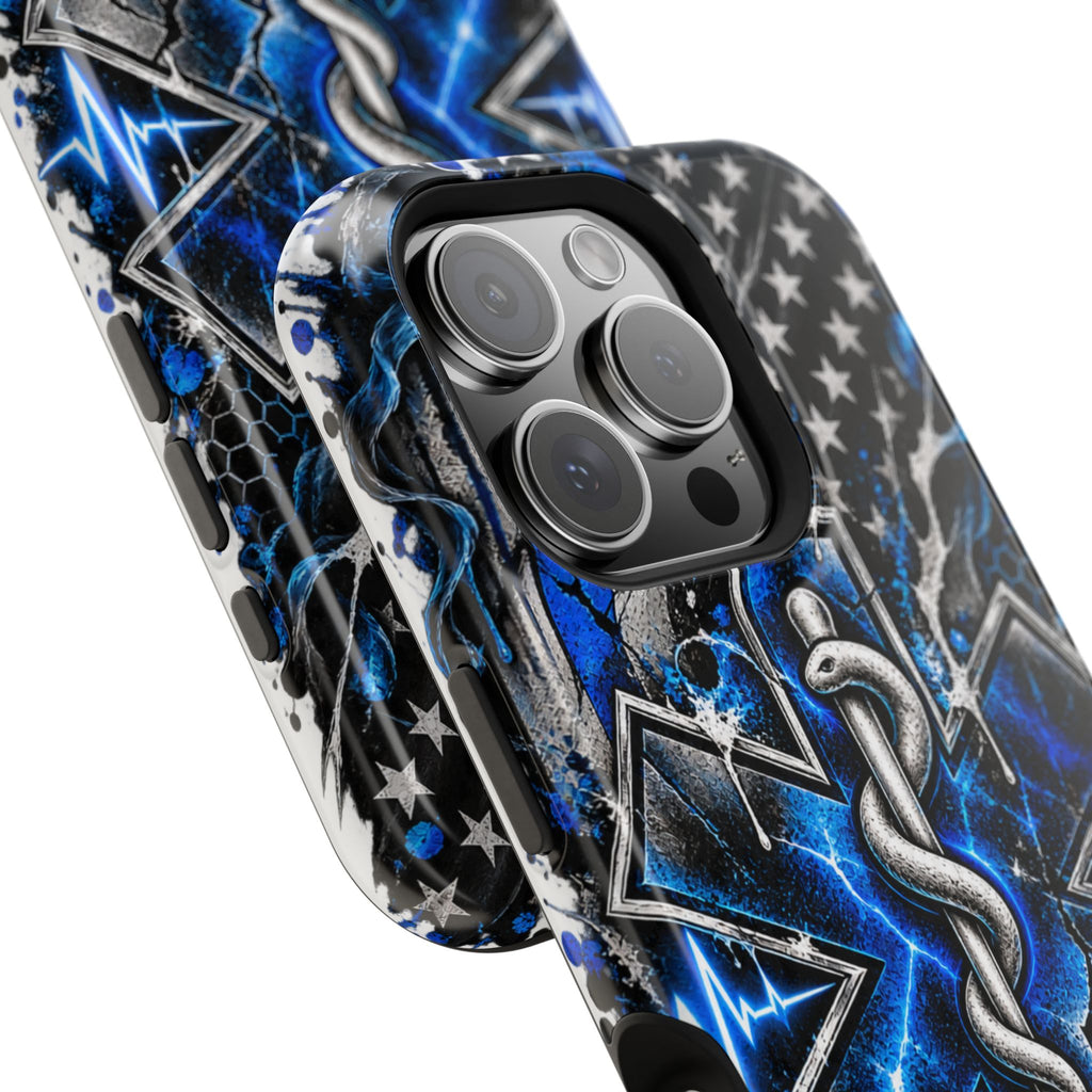 First Responder Strong | Distressed Star of Life EMS Phone Case