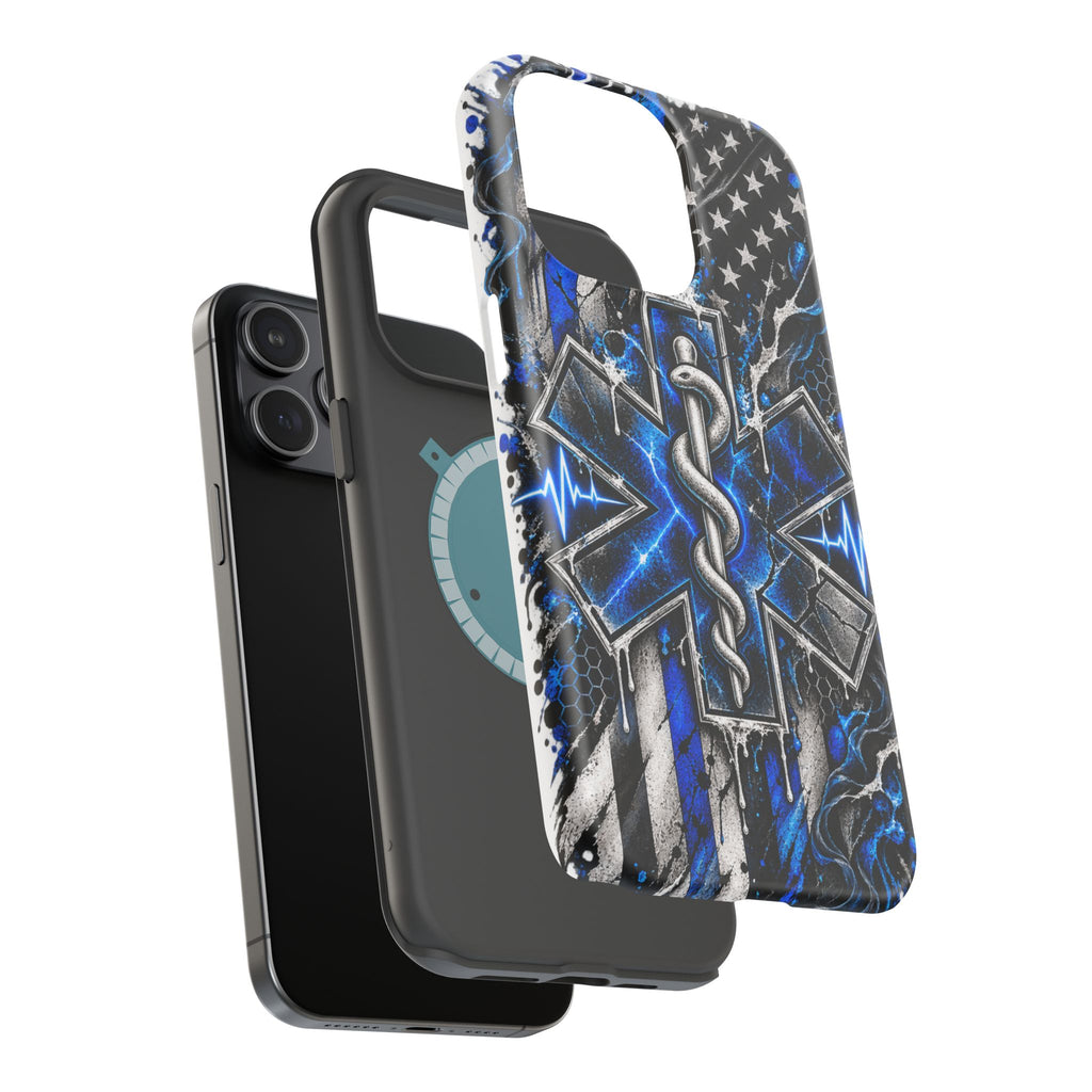 First Responder Strong | Distressed Star of Life EMS Phone Case