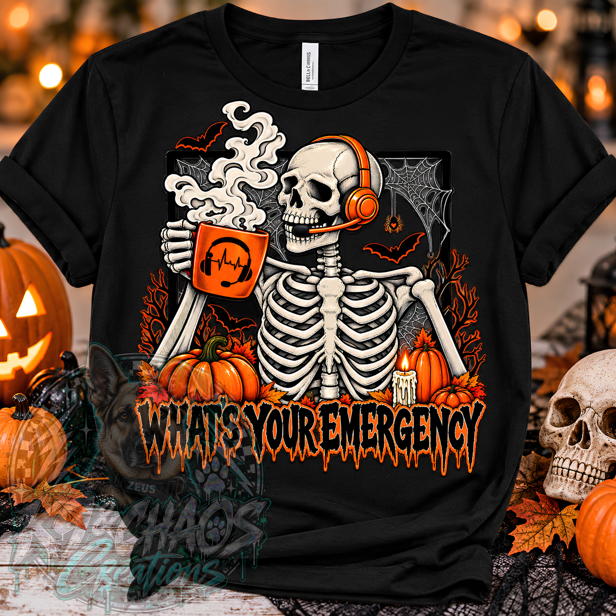 What’s Your Emergency? – Halloween EMS PNG Digital Download
